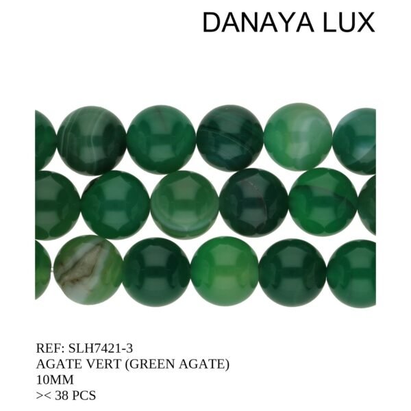 GREEN AGATE 10MM